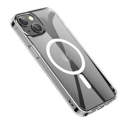 HOCO Magnetic Protective Case for iPhone 15, Anti-fall, Transparent