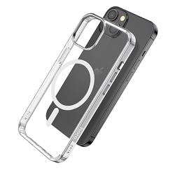 HOCO Magnetic Anti-fall Case for iPhone 15 Plus, Transparent