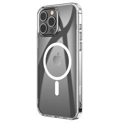 HOCO Magnetic Anti-fall Case for iPhone 15 Pro Max, Transparent