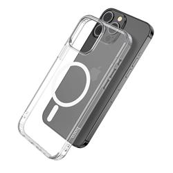 HOCO Magnetic Anti-fall Case for iPhone 15 Pro Max, Transparent