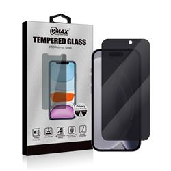 VMAX 0.33mm 2.5D Privacy Tempered Glass for iPhone 15 Plus & Pro Max