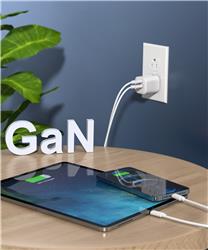 Choetech 33W Dual Ports Mini GaN Wall Charger