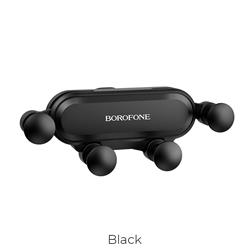 BOROFONE Eddie Air Outlet Gravity In-car Holder, Black(Open Box)