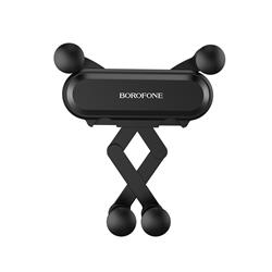 BOROFONE Eddie Air Outlet Gravity In-car Holder, Black(Open Box)