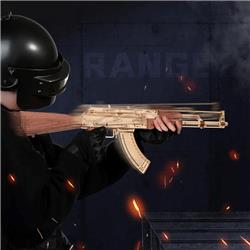 ROKR 3D Wooden Puzzle,AK47 Assault Rifle Justice Guard Series