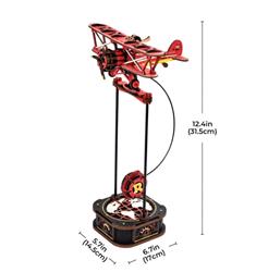 Puzzle 3D en bois à monter soi-même ROKR MCD01 Sky Captain