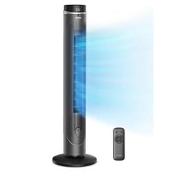 Pelonis  42" Oscillating Tower Fan for Bedroom, Remote, Quiet