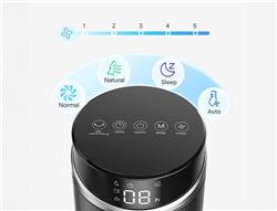 Pelonis  42" Oscillating Tower Fan for Bedroom, Remote, Quiet