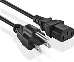 iCAN Heavy Duty External Computer Power Cable/Cord 18AWG, 10FT