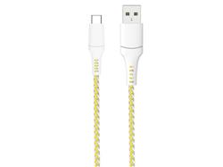 iCAN USB-A 2.0 to USB Type-C, M/M, 1m (3.3ft), yellow&white