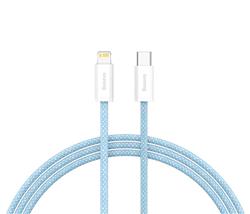 Câble de données de charge rapide Baseus « Dynamic Series » USB Type-C vers iP 20 W, 1 m, bleu