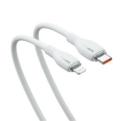 Câble de charge rapide Baseus Pudding Series USB Type-C vers IP 20 W, 1,2 m, blanc stellaire