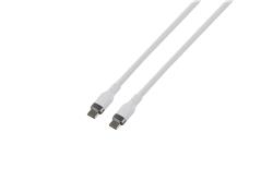 Câble en silicone iCAN USB Type-C vers Type-C, 5 A 240 W, 3 m (9,9 pi)