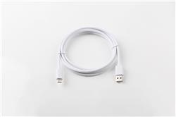 iCAN  USB-A 2.0 to USB Type-C Cable, 2m (6.6ft), White