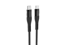 iCAN MFi Type-C Male to Lightning Male Cable, 27W, 4ft
