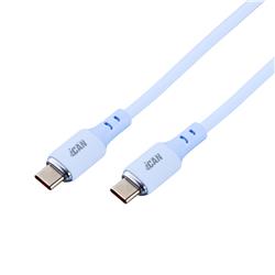Câble iCAN USB 2.0 Type-C Mâle vers Type-C Mâle, 100W, 3,3 pieds