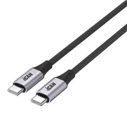 iCAN USB 2.0 Type-C Male to Type-C Male Cable, 240W, 3ft
