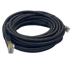 Câble Ethernet tressé iCAN CAT8, 40 Gbit/s, 2 000 MHz, S/FTP 26 AWG, 7,6 m