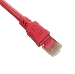 iCAN CAT6A Ethernet Patch Cable,10Gbps, 15FT, Red