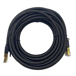 Câble Ethernet tressé iCAN CAT8, 40 Gbit/s, 2 000 MHz, S/FTP 26 AWG, 7,6 m