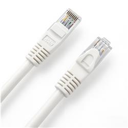 Câble Ethernet haute vitesse iCAN CAT6, 1 000 Mbit/s, 26 AWG, 4,6 m, blanc