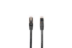 iCAN 15ft Cat8 Ethernet Patch Cable, 40G Double Shielded S/FTP, 26AWG, Gold plated, Black