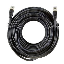 iCAN CAT7 Ethernet Patch Cable, High Speed 10Gbps 600MHz, Double Shielded S/FTP 26AWG, Gold Plated, 50FT, Black