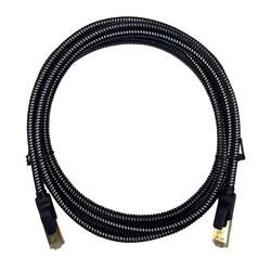 iCAN CAT7 Braided Ethernet Cable, 10Gbps 600Mhz, SSTP 26AWG, 10FT