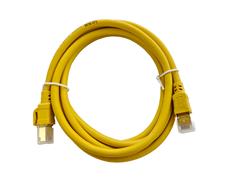 iCAN CAT6A Ethernet Patch Cable,10Gbps, 3FT,  Yellow