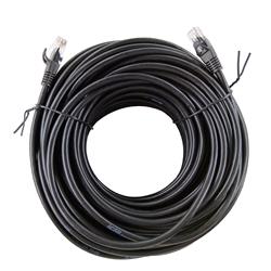 Câble Ethernet haute vitesse iCAN CAT6, 1 000 Mbit/s, 26 AWG, 30,5 m, noir