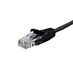 iCAN CAT6A Super Slim Ethernet Cable, 10Gbps 550MHz, 28AWG, 5FT, Black
