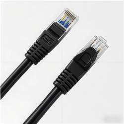iCAN CAT6 High Speed Ethernet Cable,1000Mbps 26AWG, 2FT, Black