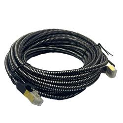 iCAN CAT7 Braided Ethernet Cable, 10Gbps 600Mhz, SSTP 26AWG, 25FT