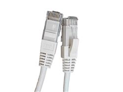 Câble Ethernet ultra-fin iCAN CAT6A, 10 Gbit/s, 550 MHz, 28 AWG, 4,5 m, blanc