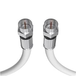 Câble coaxial TV iCAN RG6, mâle vers mâle, 91 cm