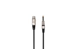Câble de microphone mono XLR femelle vers 6,35 mm TS iCAN, 6 pieds