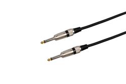 Câble audio pour guitare iCAN, mâle vers mâle, 25 pieds, noir