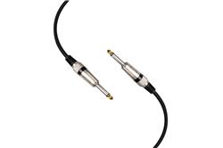 Câble audio pour guitare iCAN, mâle vers mâle, 25 pieds, noir