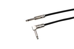 Câble de guitare iCAN Premium 1/4 pouce, tressé en nylon, mâle vers mâle, 10 pieds