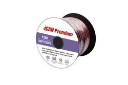 Câble de haut-parleur stéréo audio iCAN 14AWG CCA, 50 pieds