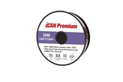 Câble de haut-parleur haute performance iCAN 14AWG CCA, 100 pieds