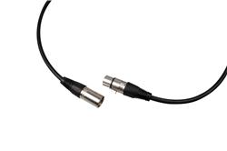 iCAN Audio XLR Male to Female Microphone Cable, 25FT, Black