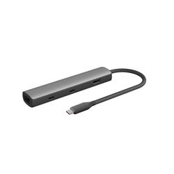 iCAN Premium USB4 6-in-1 Multiple Port 8K Adapter
