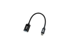 iCAN Type-C Male to USB 3.0 A Female Adapter, Black