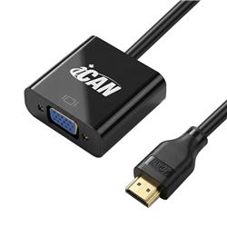 iCAN HDMI to VGA Adapter, Male to Female, 1080P@60Hz