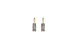 iCAN Speaker Banana Plugs,Gold Plated, 4pcs