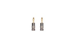 iCAN Speaker Banana Plugs,Gold Plated, 4pcs