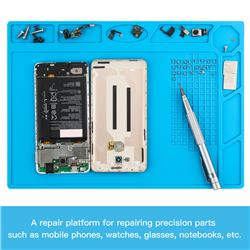 UF-TOOLS Silicone Work Mat, Electronic Repair Work Mat, 12.6'' * 9''.