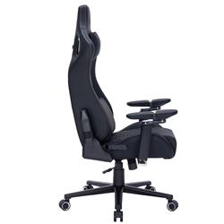 iCAN 97031 PU Leather 6D Armrest Gaming Chair,Black