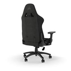 CORSAIR TC100 Relaxed Fabric Gaming Chair, Relaxed Fit, Black